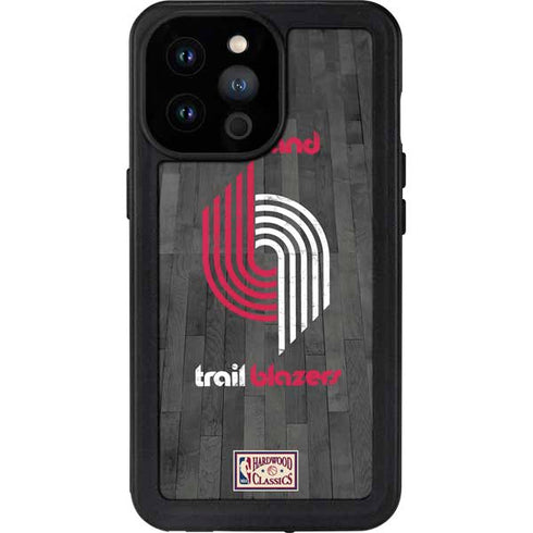 NBA Portland Trail Blazers Hardwood Classics iPhone 14 Pro Max Waterproof Case