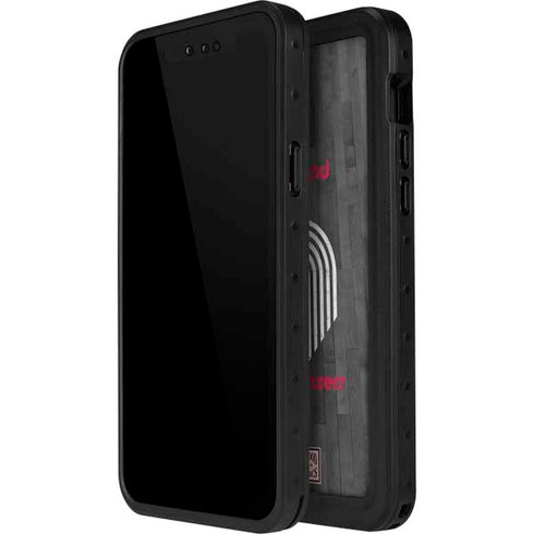 NBA Portland Trail Blazers Hardwood Classics iPhone 15 Plus Waterproof Case