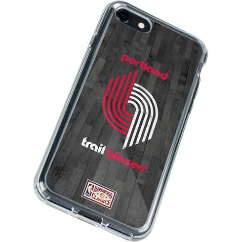NBA Portland Trail Blazers Hardwood Classics iPhone SE (2nd & 3rd Gen) Clear Case