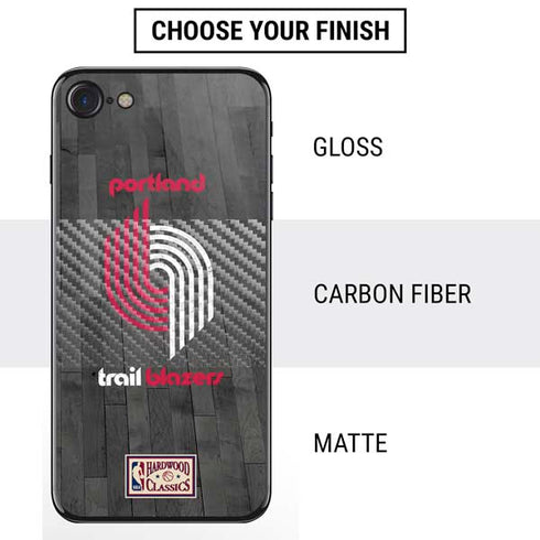 NBA Portland Trail Blazers Hardwood Classics iPhone SE (2nd & 3rd Gen) Skin