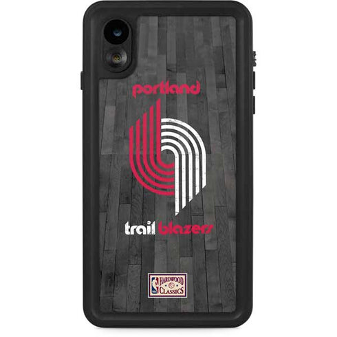 NBA Portland Trail Blazers Hardwood Classics iPhone XR Waterproof Case