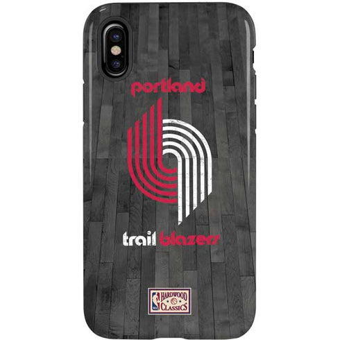 NBA Portland Trail Blazers Hardwood Classics iPhone XS Pro Case