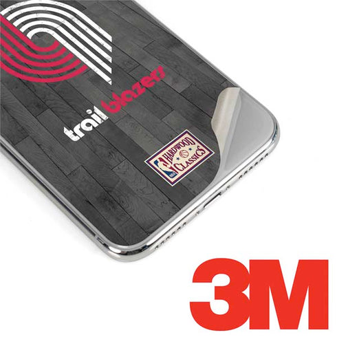 NBA Portland Trail Blazers Hardwood Classics iPhone XS Skin