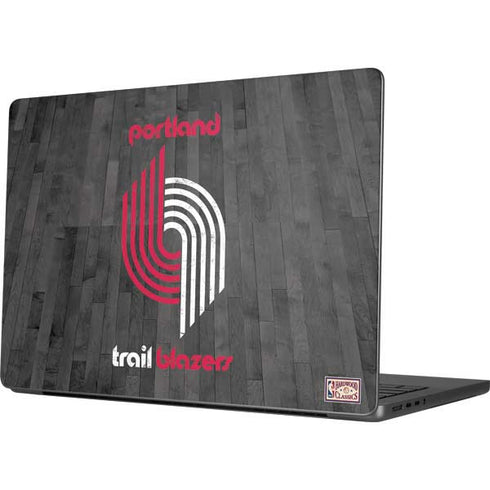 NBA Portland Trail Blazers Hardwood Classics MacBook Pro 14in (2021-24) Skin