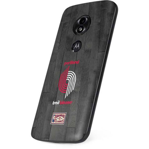 NBA Portland Trail Blazers Hardwood Classics Moto E5 Play Skin
