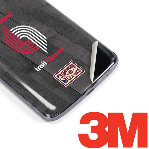 NBA Portland Trail Blazers Hardwood Classics Moto E5 Plus Skin