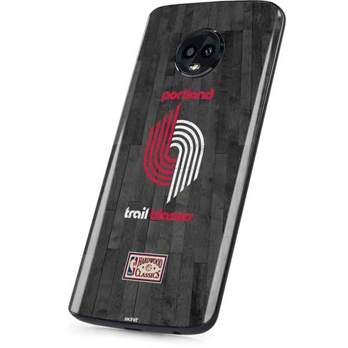 NBA Portland Trail Blazers Hardwood Classics Moto G6 Skin