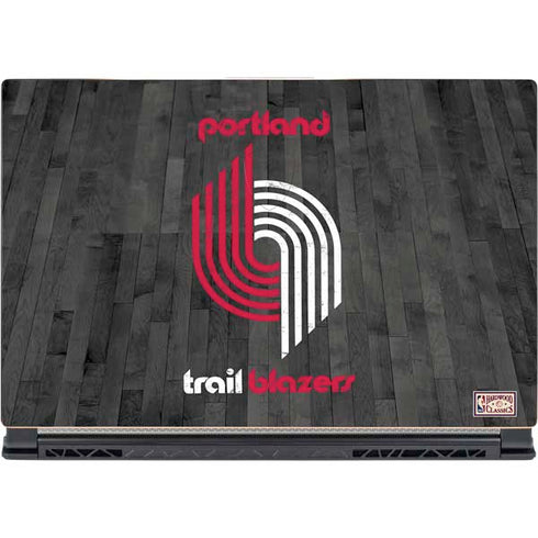 NBA Portland Trail Blazers Hardwood Classics MSI GS65 Stealth Laptop Skin