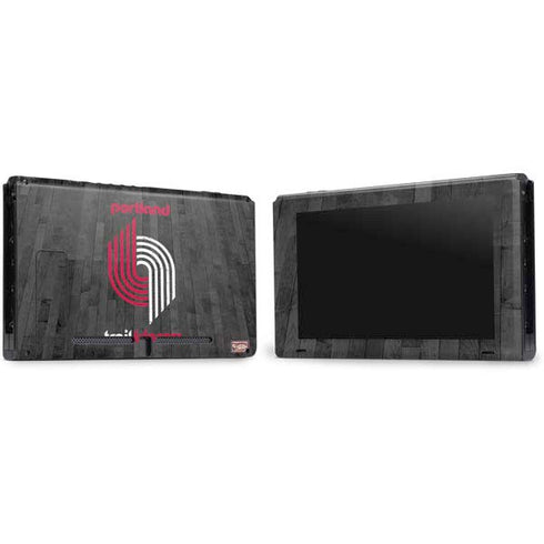 NBA Portland Trail Blazers Hardwood Classics Nintendo Switch Bundle Skin