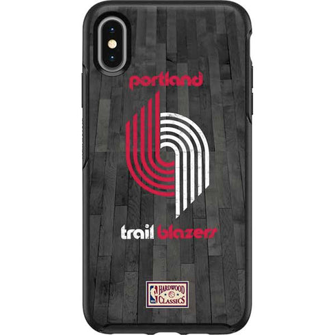 NBA Portland Trail Blazers Hardwood Classics Otterbox Symmetry iPhone Skin