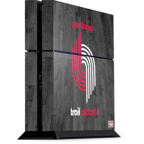 NBA Portland Trail Blazers Hardwood Classics PS4 Console Skin