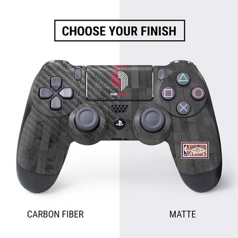 NBA Portland Trail Blazers Hardwood Classics PS4 Controller Skin