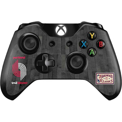 NBA Portland Trail Blazers Hardwood Classics Xbox One Controller Skin