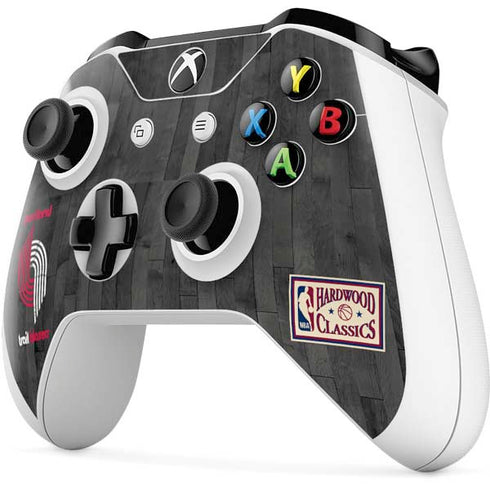 NBA Portland Trail Blazers Hardwood Classics Xbox One S Controller Skin