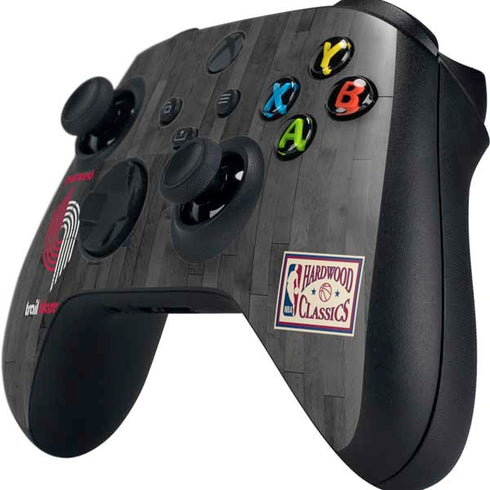 NBA Portland Trail Blazers Hardwood Classics Xbox Series X Controller Skin