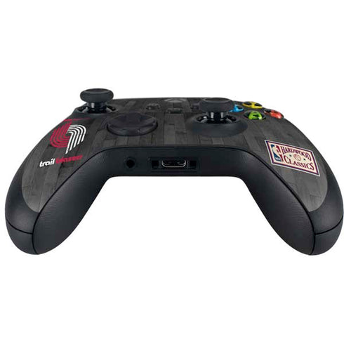 NBA Portland Trail Blazers Hardwood Classics Xbox Series X Controller Skin