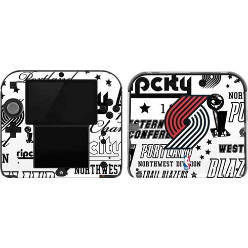 NBA Portland Trail Blazers Historic Blast Nintendo 2DS Skin