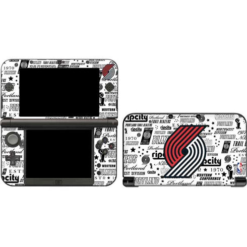 NBA Portland Trail Blazers Historic Blast 3DS XL 2015 Skin