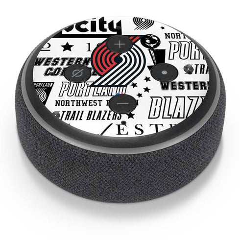 NBA Portland Trail Blazers Historic Blast Amazon Echo Dot Skin