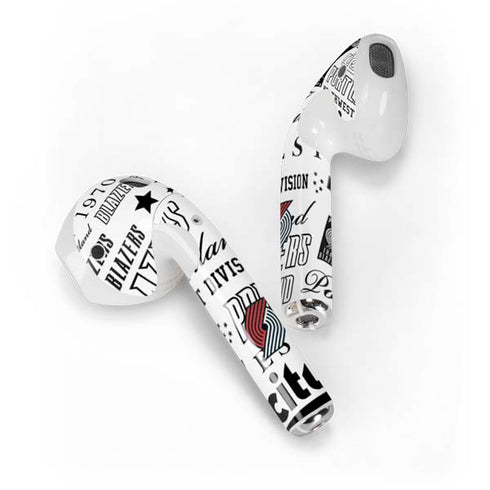 NBA Portland Trail Blazers Historic Blast Apple AirPods 2 Skin