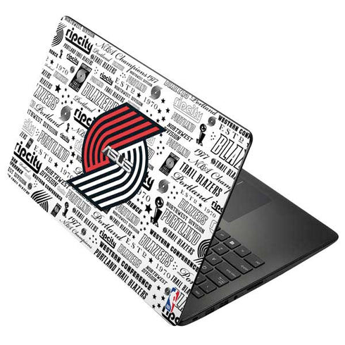 NBA Portland Trail Blazers Historic Blast Asus X502CA 15.6 Skin