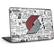 NBA Portland Trail Blazers Historic Blast HP Chromebook Skin