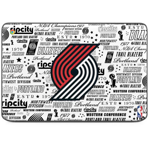 NBA Portland Trail Blazers Historic Blast HP Chromebook Skin