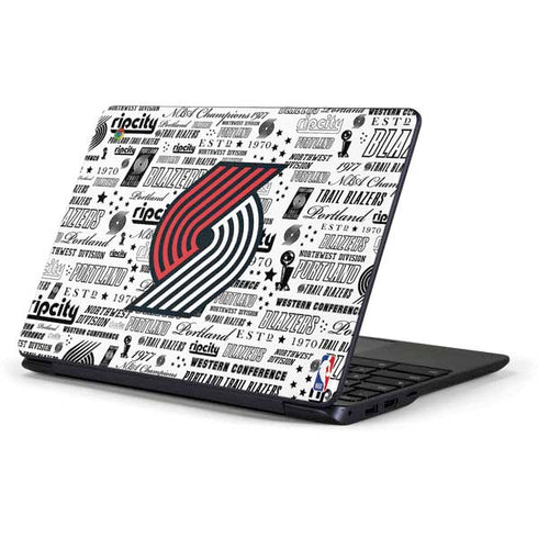 NBA Portland Trail Blazers Historic Blast Samsung Chromebook Skin
