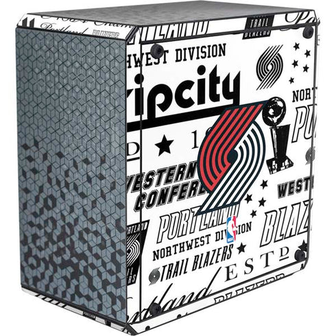 NBA Portland Trail Blazers Historic Blast Cooler Master MasterBox Q300L Mini Tower Skin
