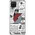NBA Portland Trail Blazers Historic Blast Galaxy A12 Clear Case