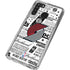 NBA Portland Trail Blazers Historic Blast Galaxy A21 Clear Case