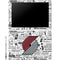 NBA Portland Trail Blazers Historic Blast Galaxy Book 12in Skin