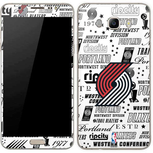 NBA Portland Trail Blazers Historic Blast Galaxy J7 Skin