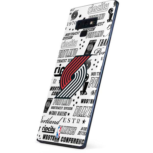 NBA Portland Trail Blazers Historic Blast Galaxy Note 9 Skin