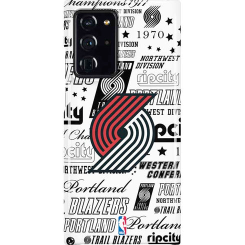NBA Portland Trail Blazers Historic Blast Galaxy Note20 Ultra 5G Lite Case
