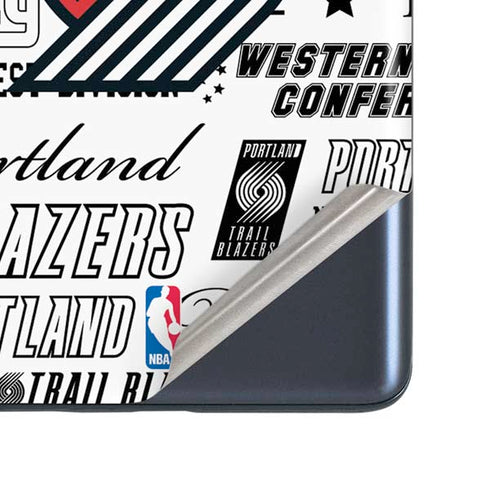 NBA Portland Trail Blazers Historic Blast Galaxy S20 Fan Edition Skin
