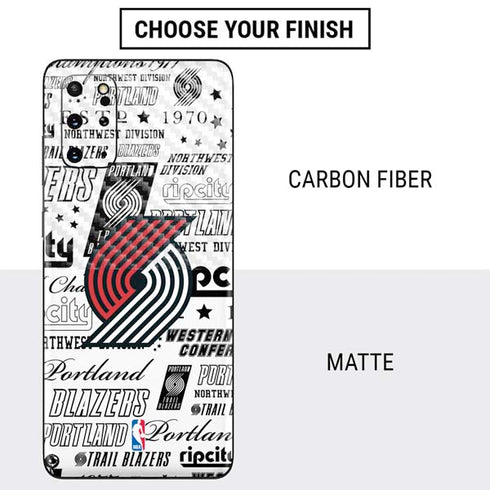 NBA Portland Trail Blazers Historic Blast Galaxy S20 Plus Skin