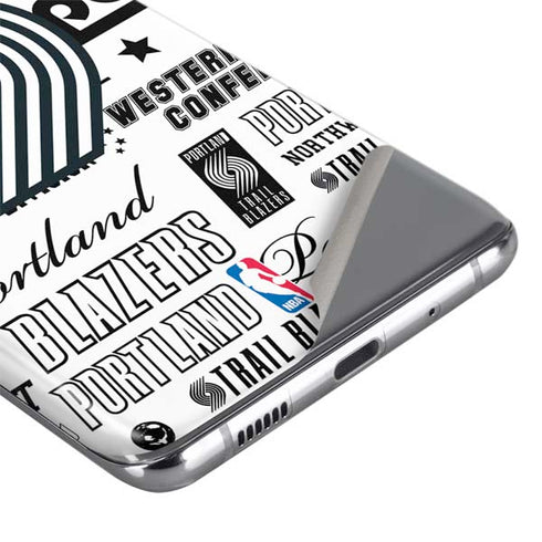 NBA Portland Trail Blazers Historic Blast Galaxy S20 Skin