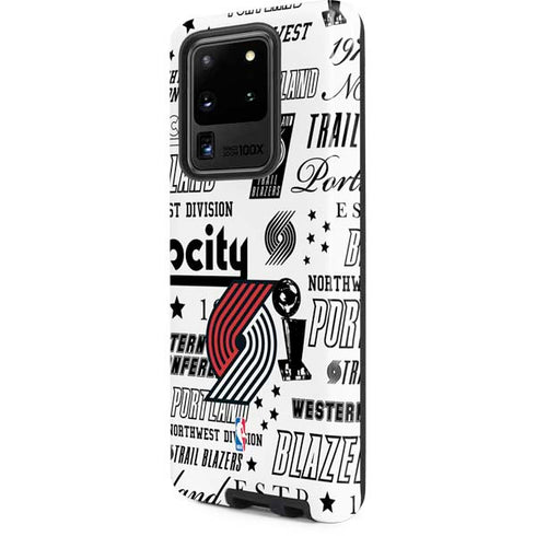 NBA Portland Trail Blazers Historic Blast Galaxy S20 Ultra 5G Pro Case