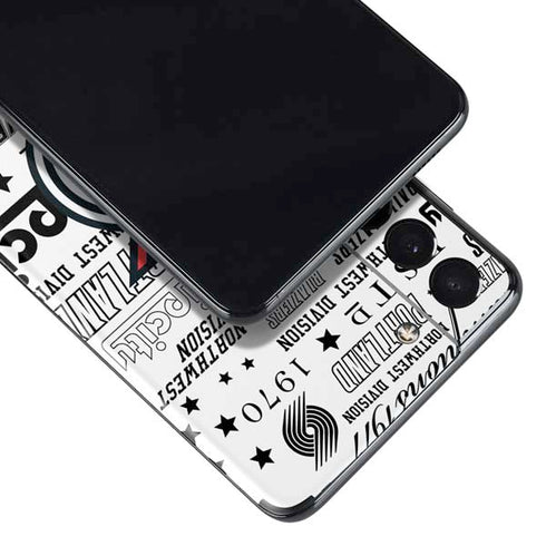NBA Portland Trail Blazers Historic Blast Galaxy S21 5G Skin