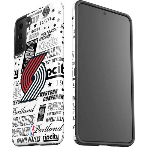 NBA Portland Trail Blazers Historic Blast Galaxy S21 FE Pro Case