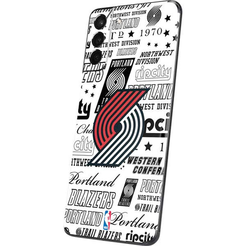NBA Portland Trail Blazers Historic Blast Galaxy S21 Plus 5G Skin
