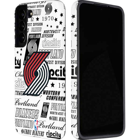 NBA Portland Trail Blazers Historic Blast Galaxy S22 Pro Case