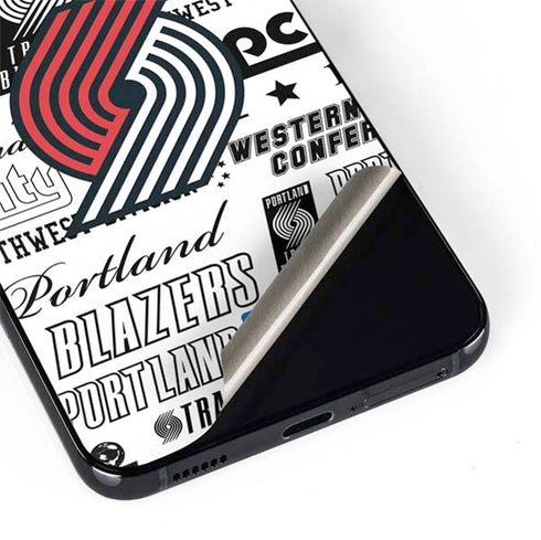 NBA Portland Trail Blazers Historic Blast Galaxy S22 Skin