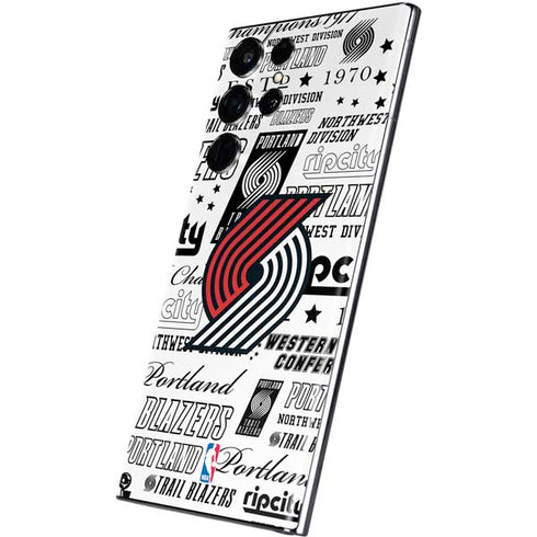 NBA Portland Trail Blazers Historic Blast Galaxy S22 Ultra Skin
