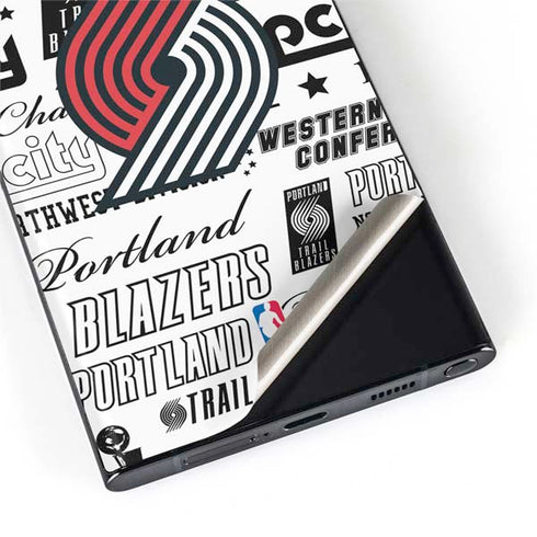 NBA Portland Trail Blazers Historic Blast Galaxy S22 Ultra Skin