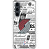 NBA Portland Trail Blazers Historic Blast Galaxy S23 FE Clear Case