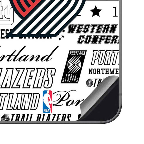 NBA Portland Trail Blazers Historic Blast Galaxy S23 FE Skin