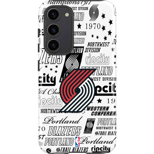 NBA Portland Trail Blazers Historic Blast Galaxy S23 Plus Pro Case