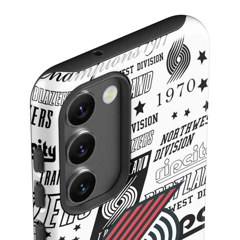 NBA Portland Trail Blazers Historic Blast Galaxy S23 Pro Case